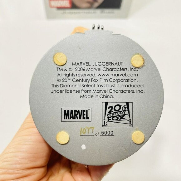 Limited Marvel Xmen Juggernaut Bust Last Stand Cain Marko Sculpture Gentle Giant - Picture 8 of 12